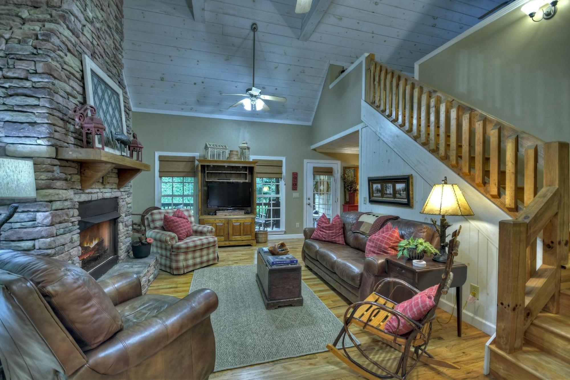 Southern Living Cottage Cozy Up By The Fire Relax On The Porch And Enjoy Peaceful Surroundings Blue Ridge Luaran gambar