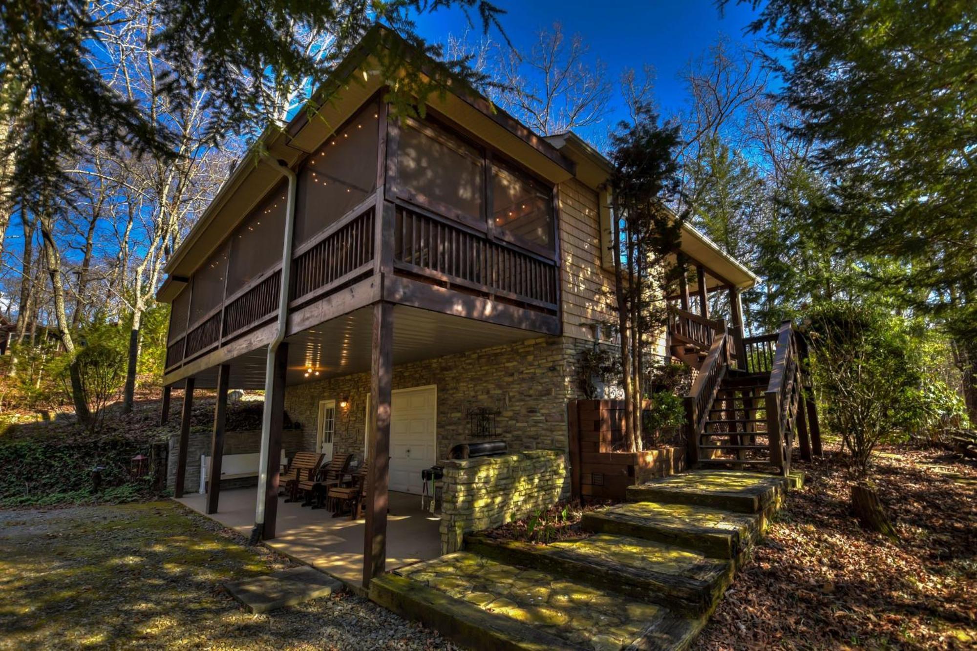 Southern Living Cottage Cozy Up By The Fire Relax On The Porch And Enjoy Peaceful Surroundings Blue Ridge Luaran gambar